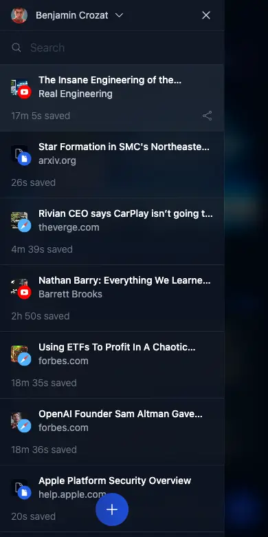 The Nobinge app in action on a mobile phone.